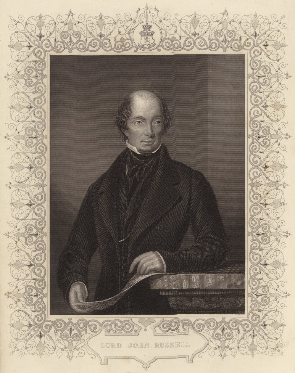 John Russell (incisione) da Daniel John. Pound