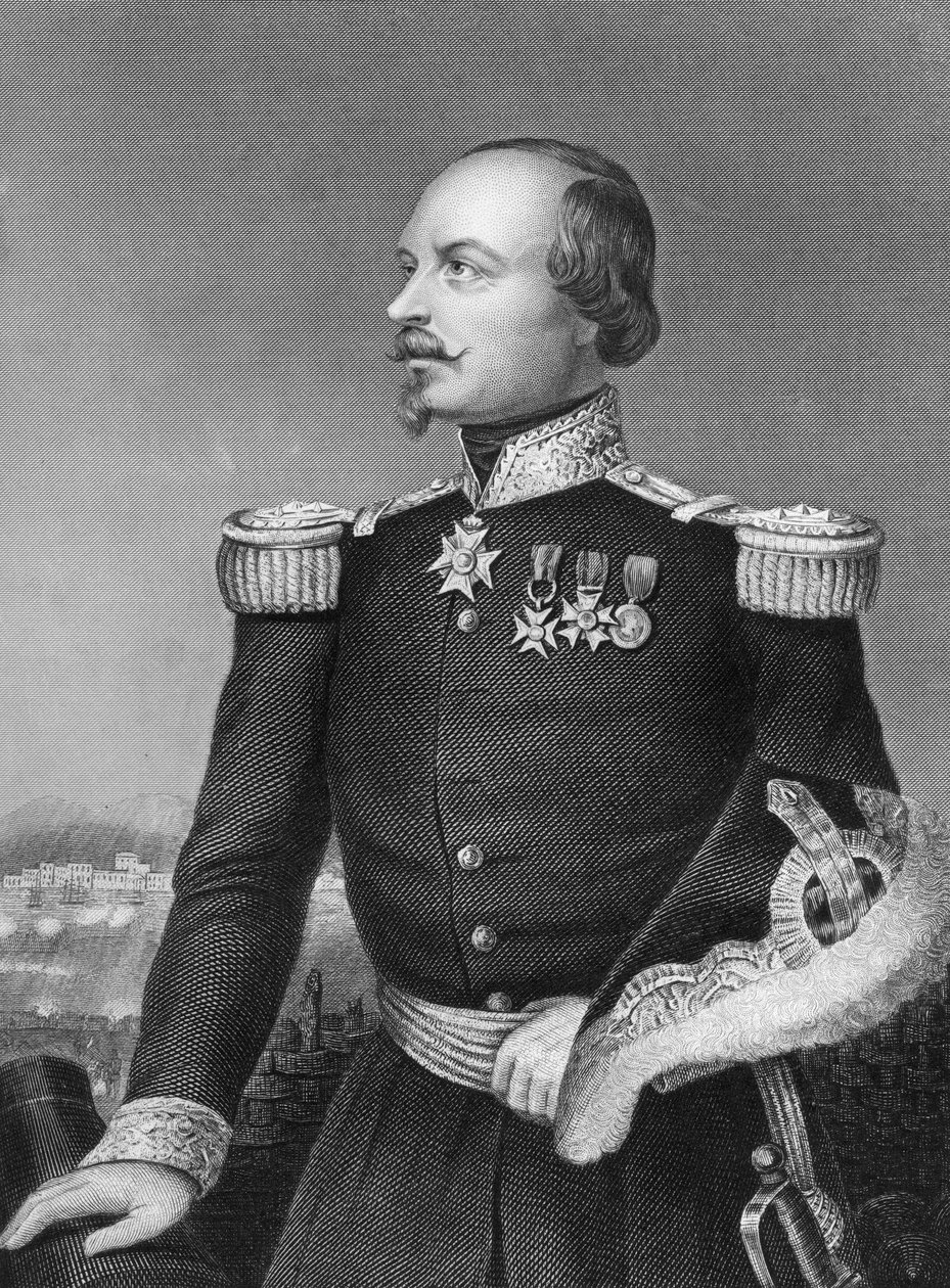 Maresciallo Canrobert, soldato francese, 1857 da Daniel John Pound
