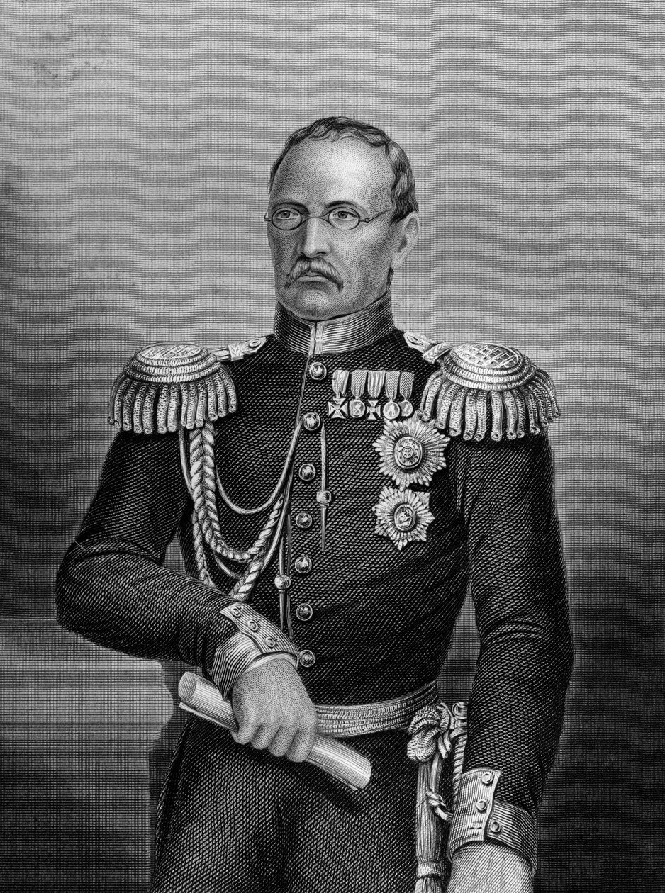 Principe Gortschakoff, soldato russo, 1857 da Daniel John Pound