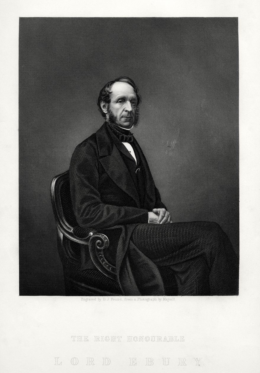 Richard Grosvenor, 2° Marchese di Westminster, aristocratico inglese, c1880 da Daniel John Pound