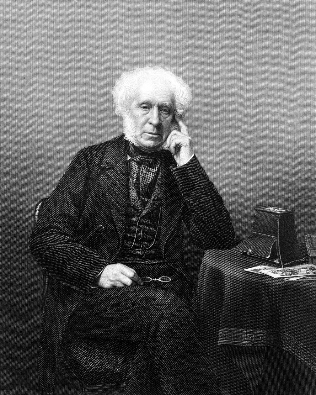 Sir David Brewster, scienziato, inventore e scrittore scozzese del 19° secolo da Daniel John Pound