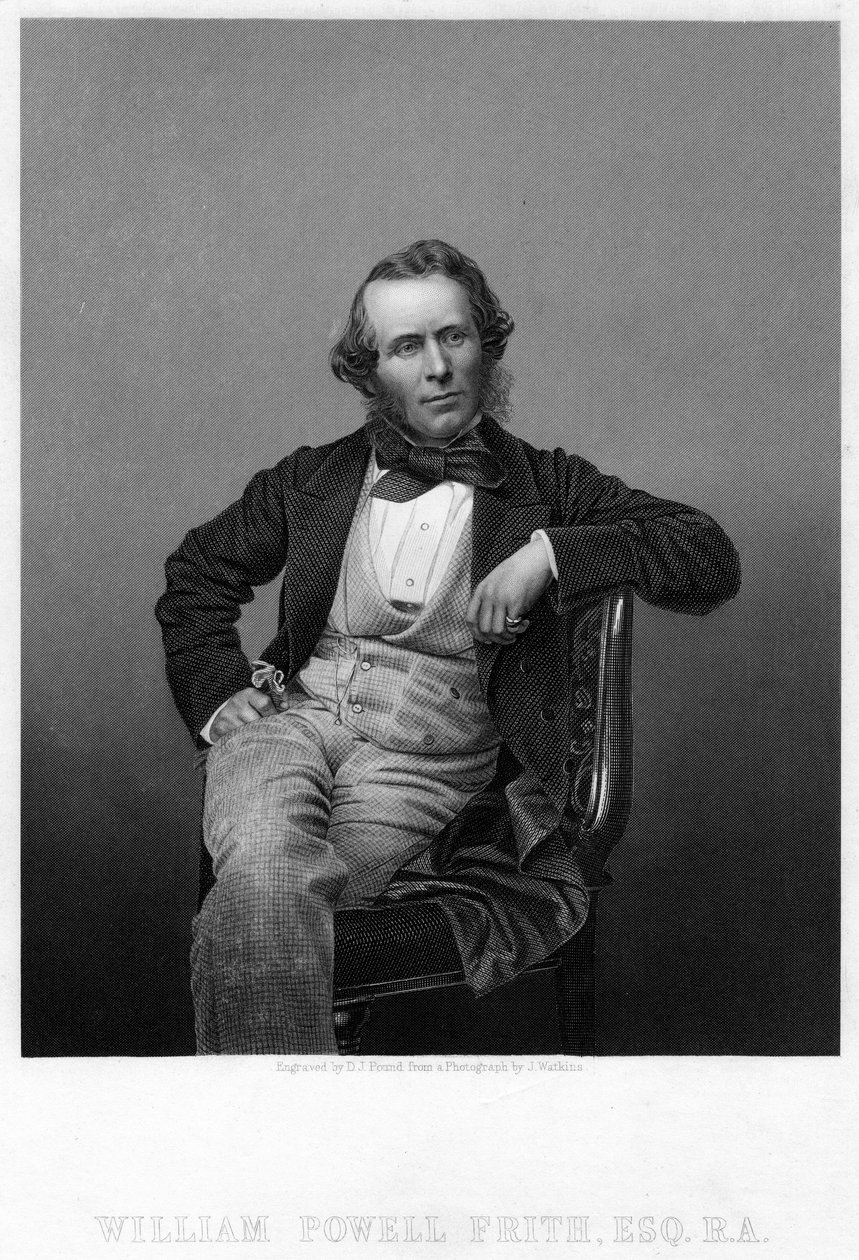 William Powell Frith, c1860 da Daniel John Pound