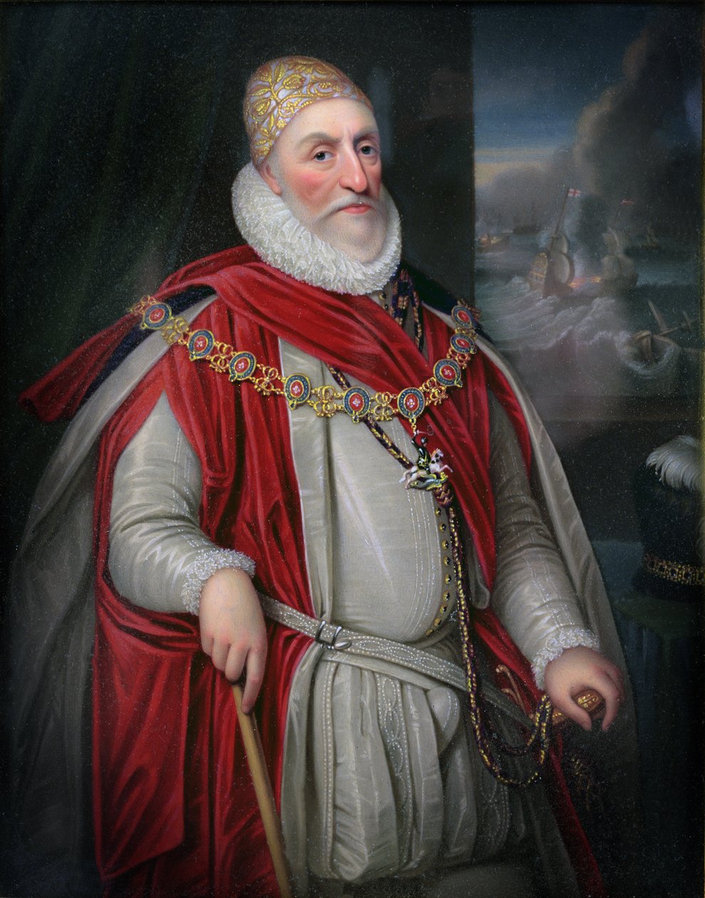 2° Lord Howard di Effingham da Daniel Mytens