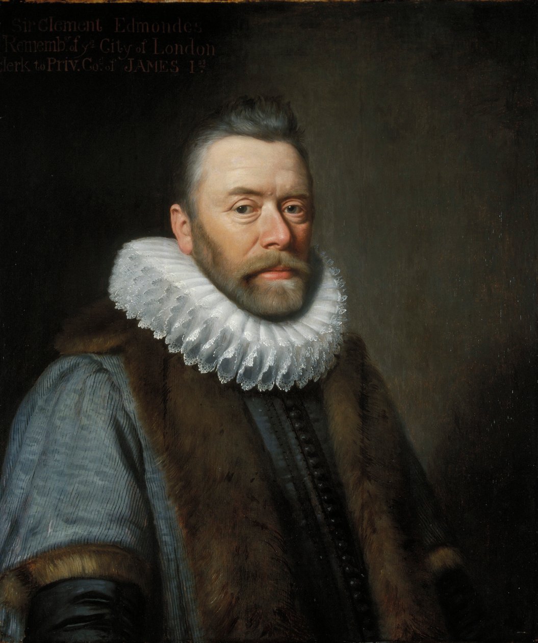 Sir Clement Edmondes, XVII secolo da Daniel Mytens