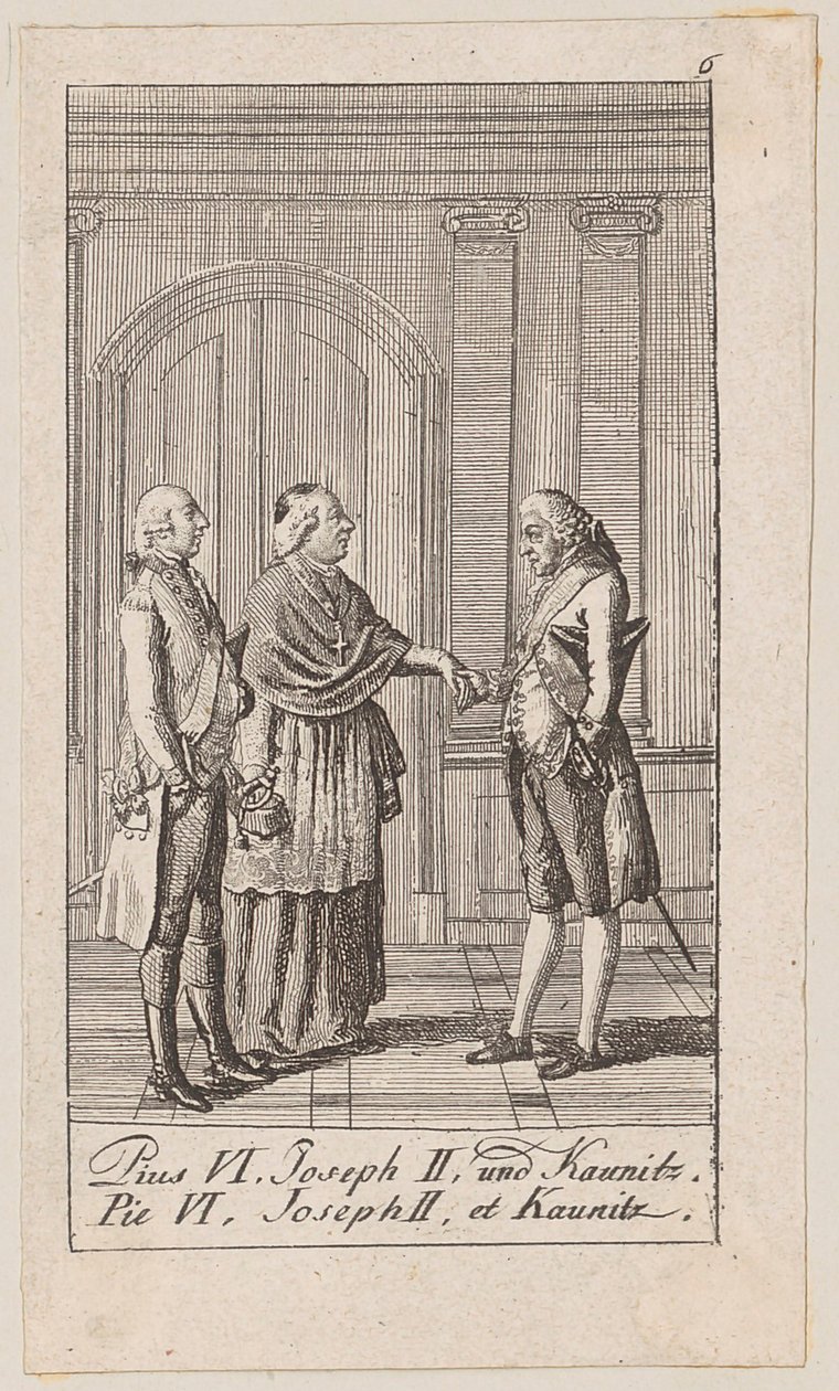 Foglio 6 sulla “Storia antica, medievale e moderna” da Daniel Nikolaus Chodowiecki