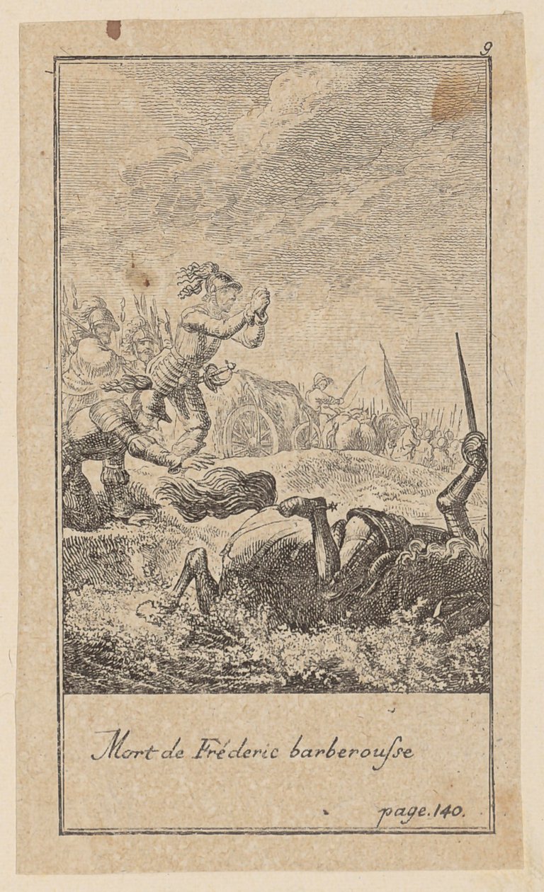 Tavola 9 per la "Storia delle crociate" di Joh. Christoph Mayer da Daniel Nikolaus Chodowiecki