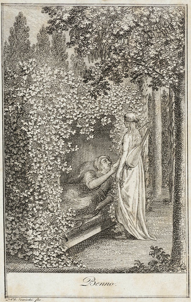 Illustrazione tratta dall’“Almanacco di Becker per il 1800” da Daniel Nikolaus Chodowiecki