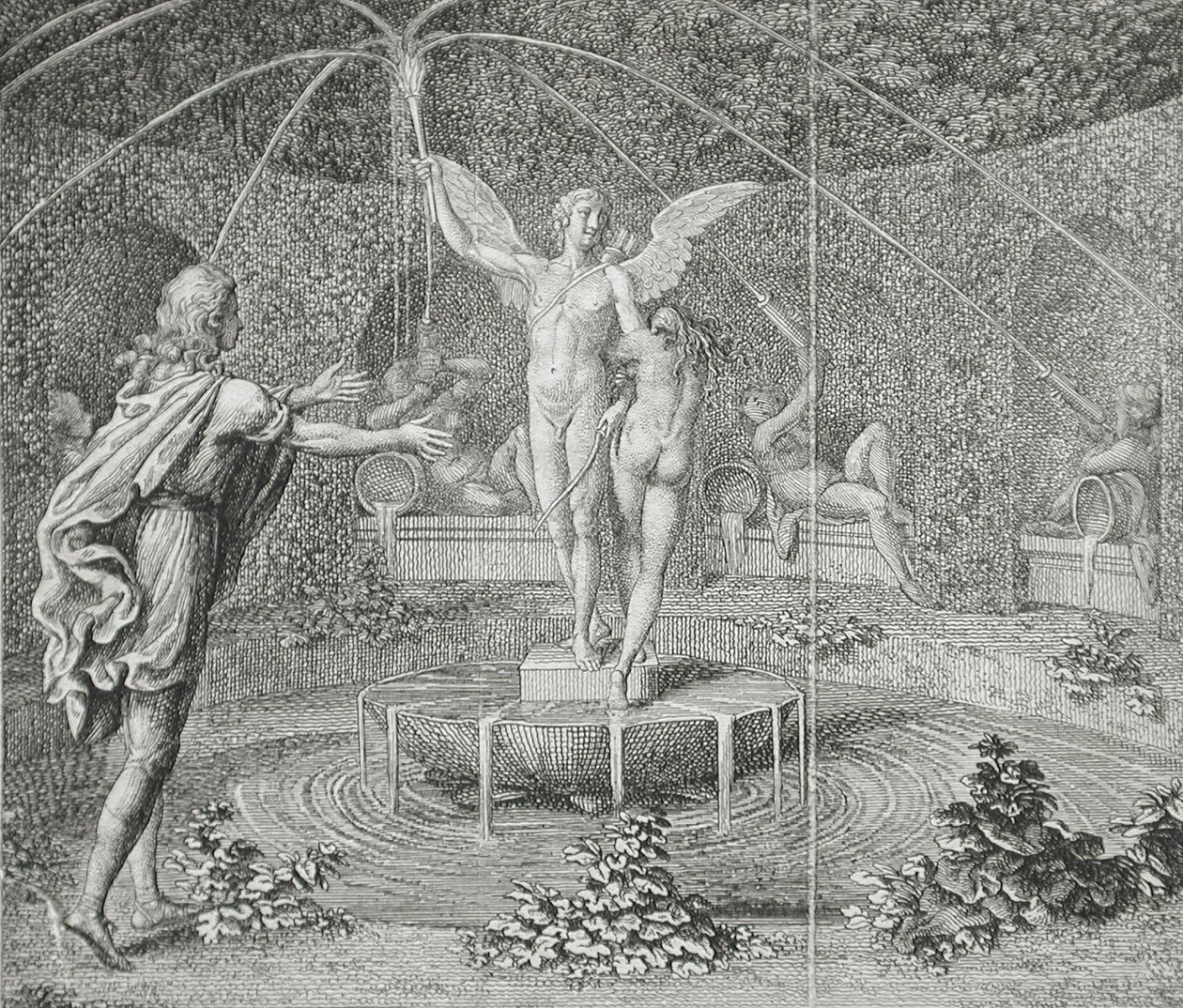 Illustrazione per "Idris" di Wieland da Daniel Nikolaus Chodowiecki