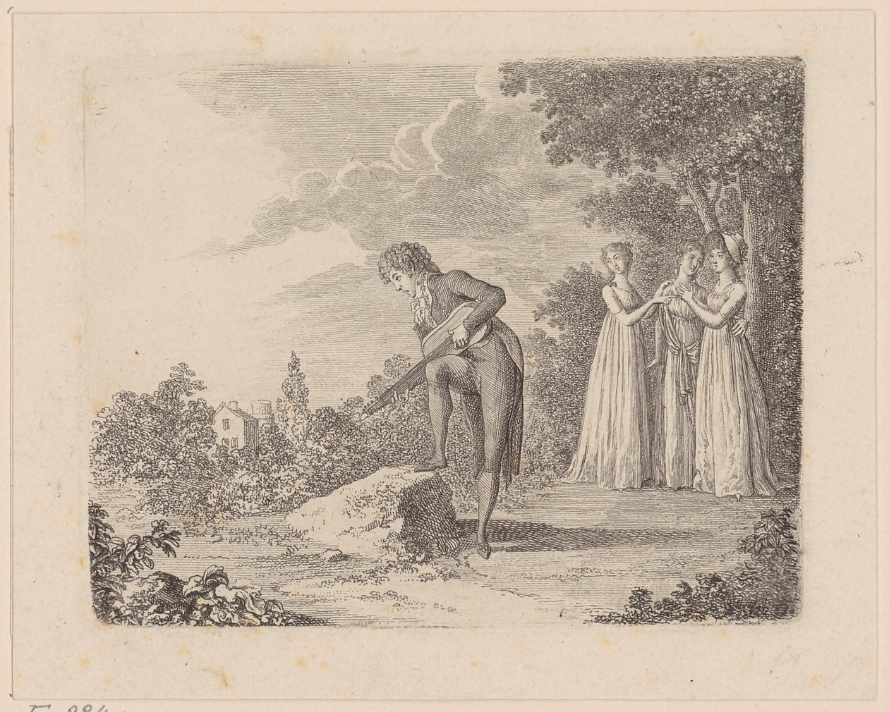 Monsieur de Vollange II da Daniel Nikolaus Chodowiecki