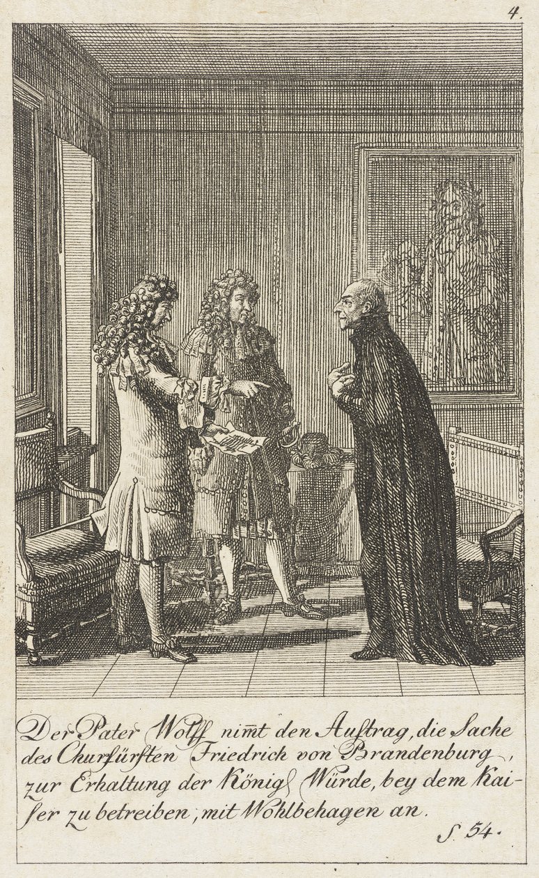 Tavola 4 per «Storia del Brandeburgo per il 1793» da Daniel Nikolaus Chodowiecki