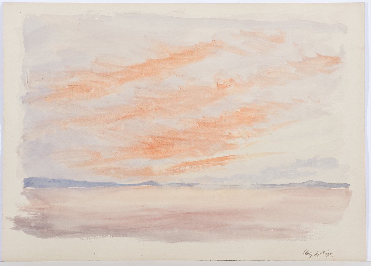 Holy Island, 1895 da Daniel Oliver