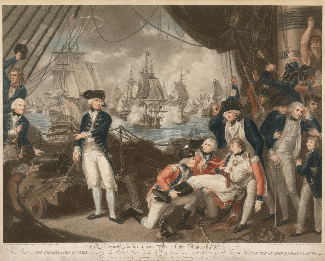 La celebre vittoria... nel glorioso primo giugno 1794 da Daniel Orme
