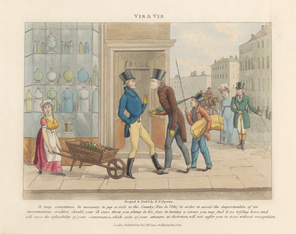 Noiosi alla moda, o refrigeratori nella vita alta da Daniel Thomas Egerton