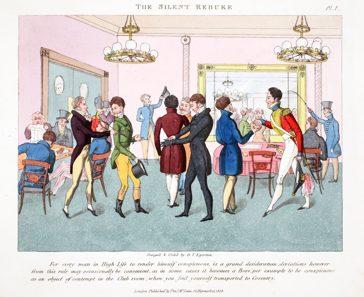 Il rimprovero silenzioso, illustrazione da 