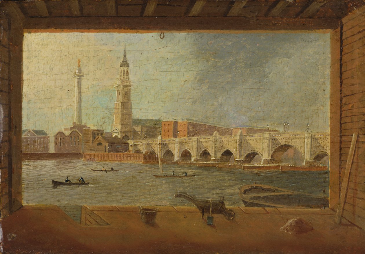 Veduta del Ponte di Londra da Daniel Turner