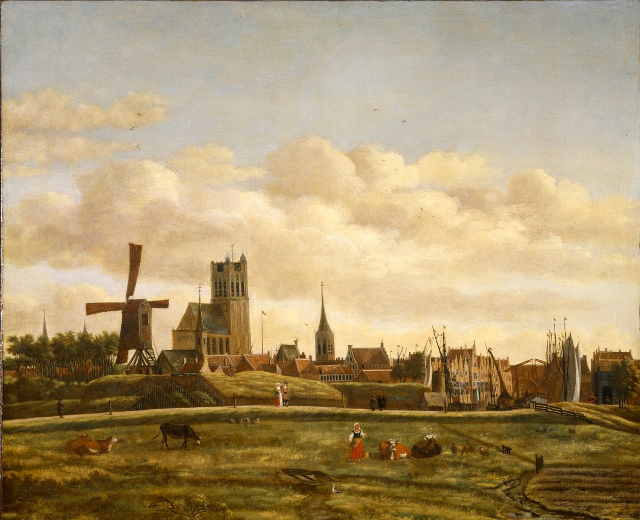 Vista su Den Briel da Daniel Vosmaer