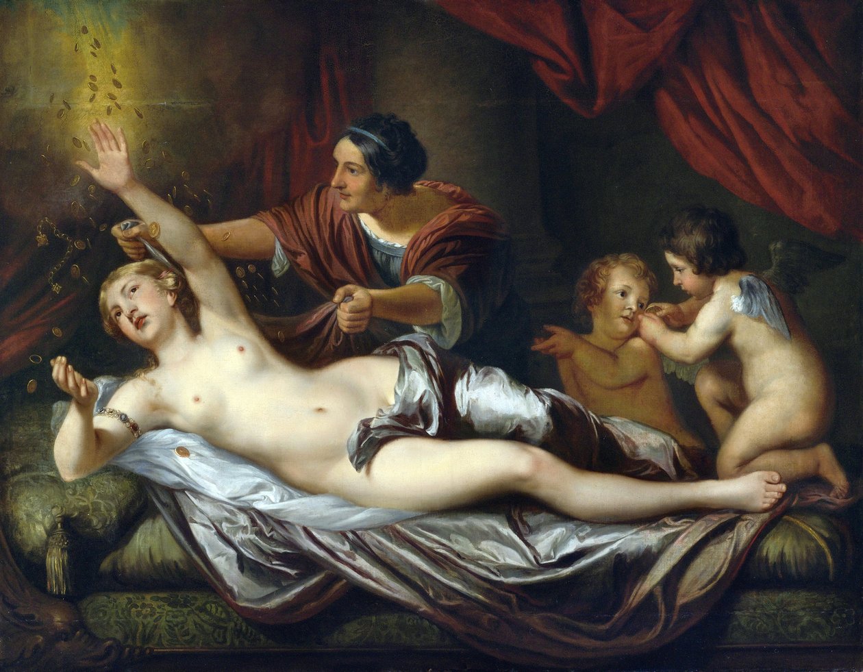 Danae da Daniel the Younger Mytens or Mijtens