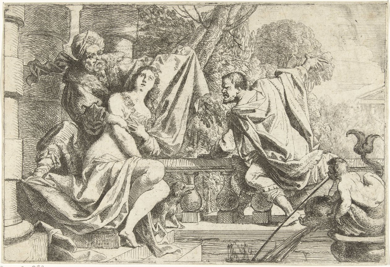 Susanna e i vecchioni da Daniel van den Dyck