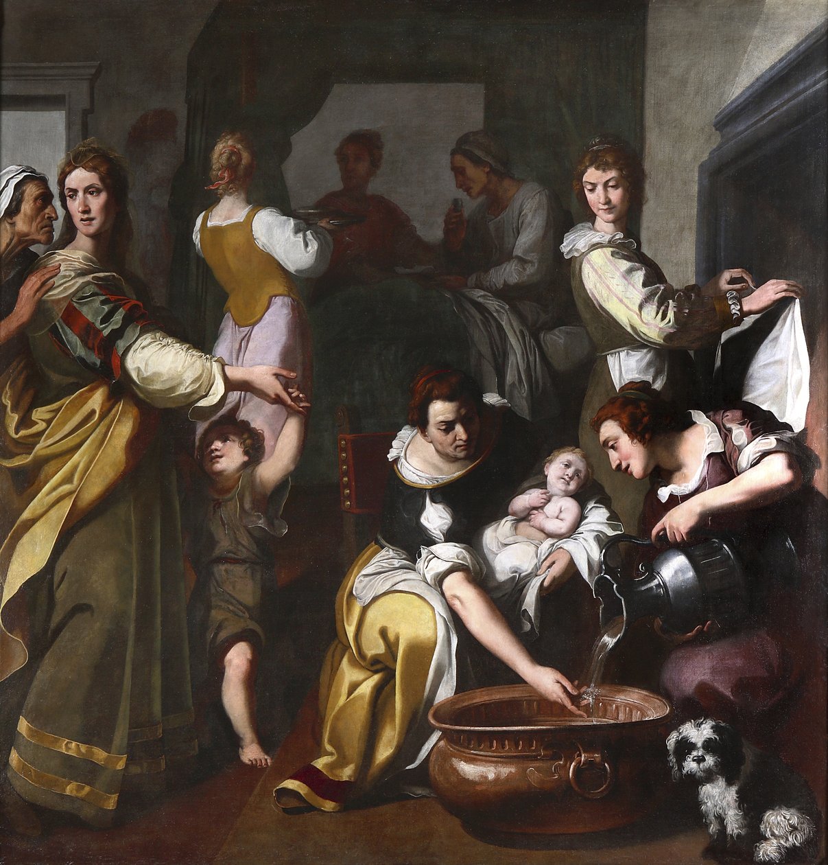 La nascita della Vergine Maria da Daniele Crespi