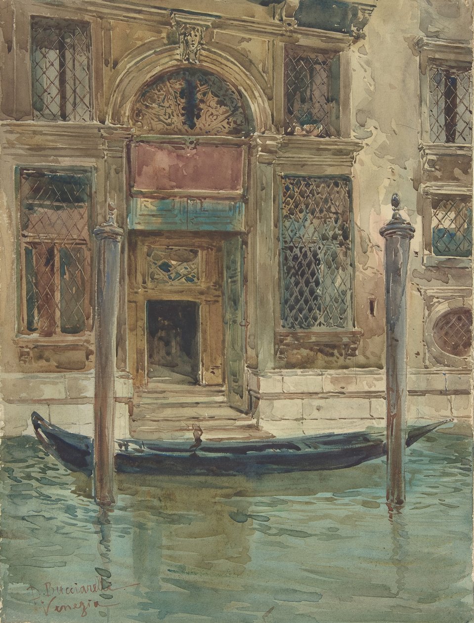 Portale di un palazzo veneziano da Daniele Bucciarelli