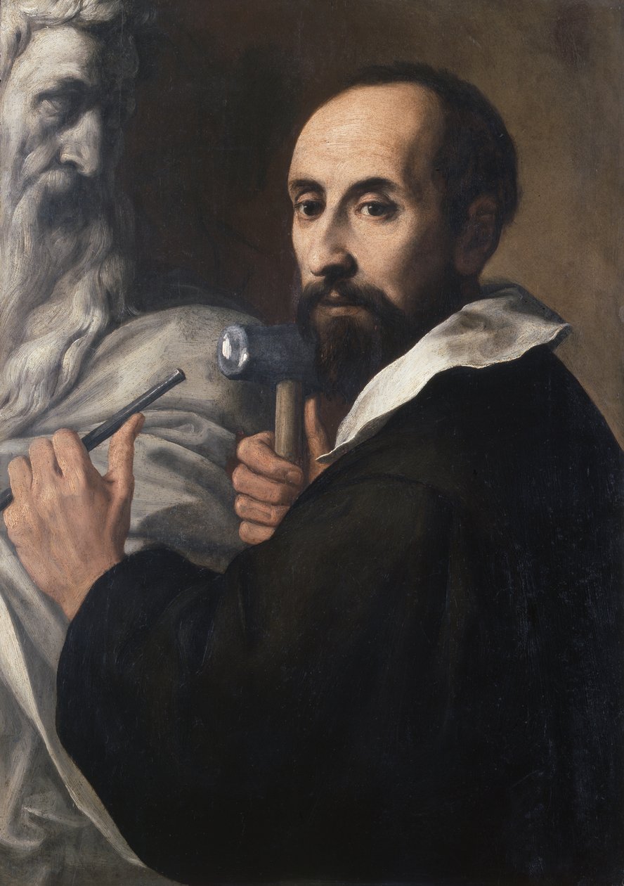 Ritratto di uno scultore, c.1625 da Daniele Crespi