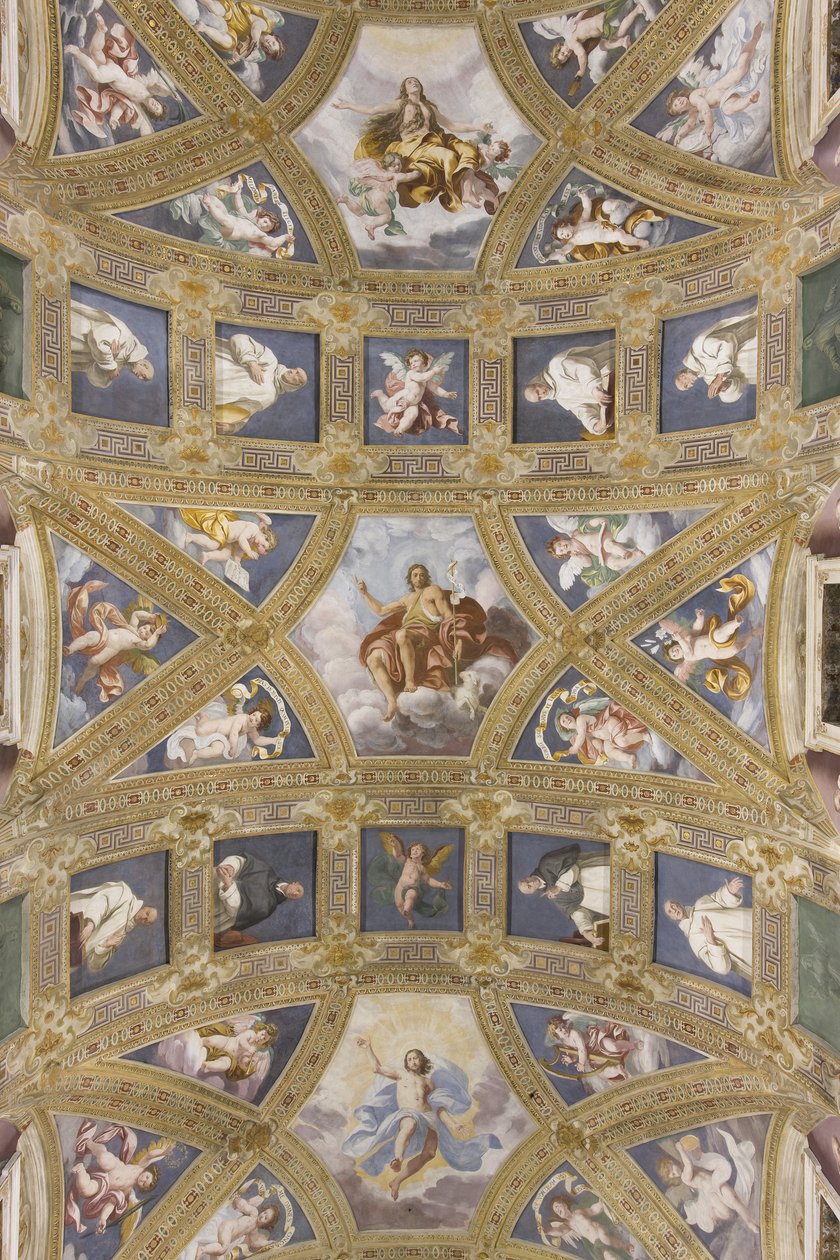 Volta della navata centrale, Chiesa di S. Maria Assunta da Daniele Crespi