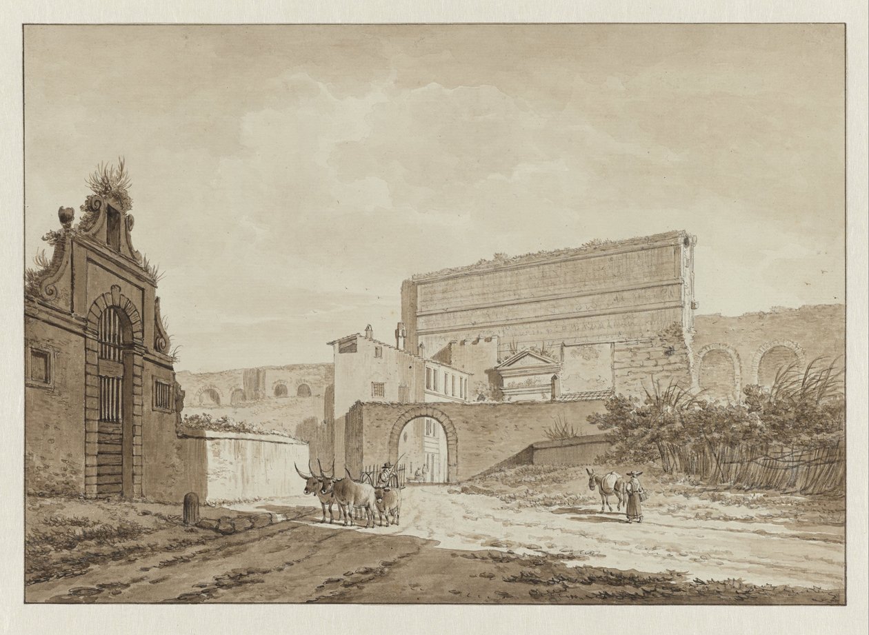 La Porta Maggiore a Roma da Daniël Dupré