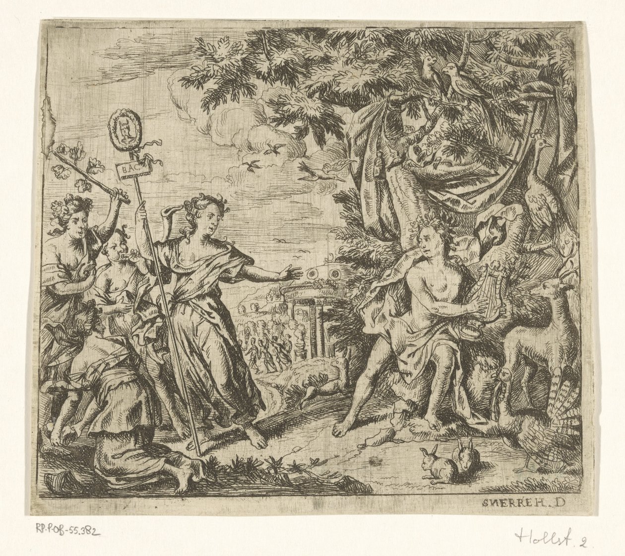 Orfeo e le menadi di Ciconia da Daniël Herreyns (I)