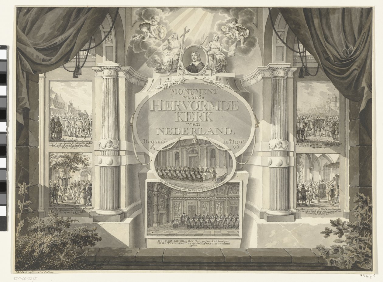 Monumento per la Chiesa Riformata dei Paesi Bassi, dal 1566 da Daniël Kerkhoff