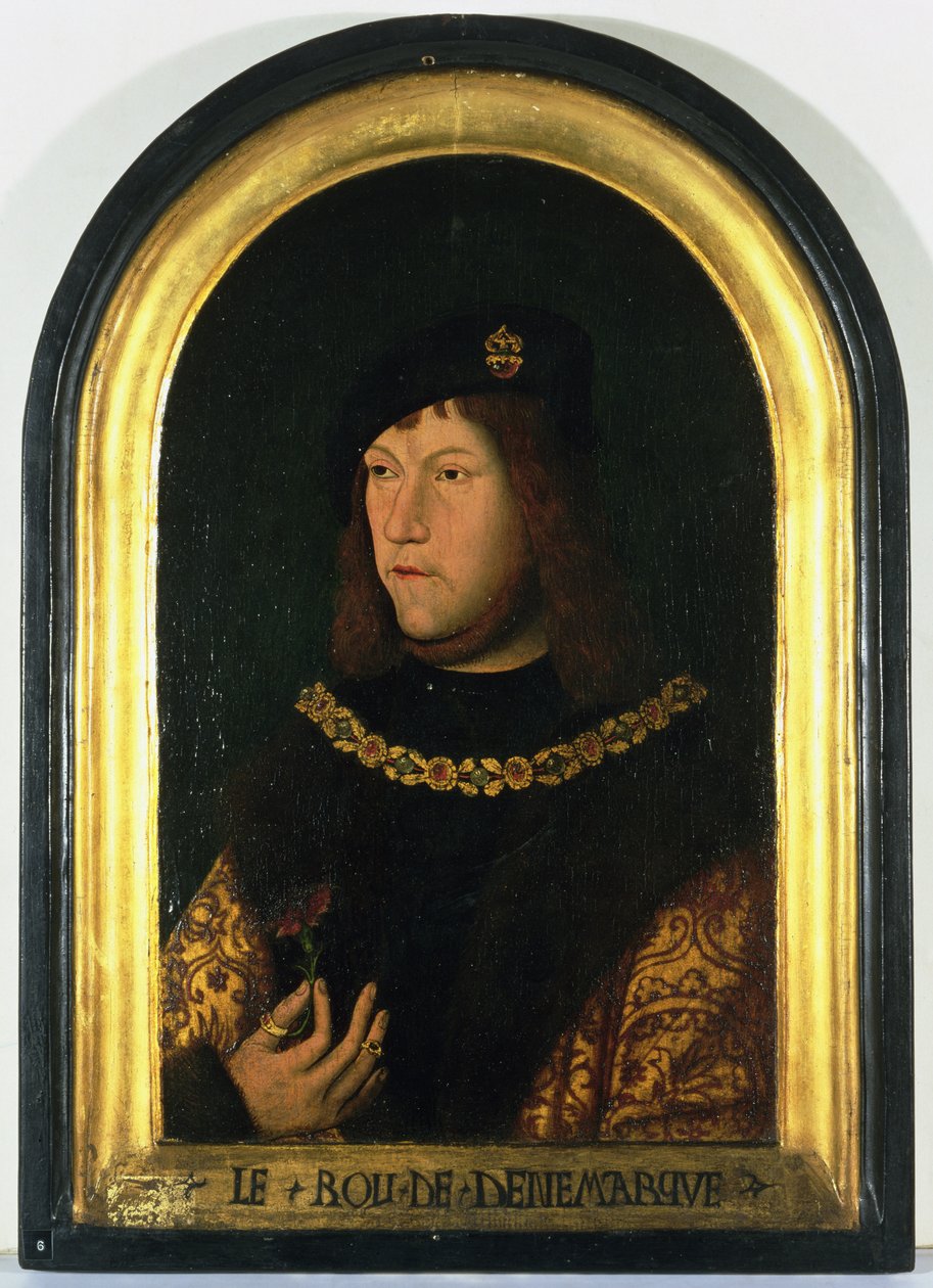 Federico I (1471-1533) Re di Danimarca, c.1520 da Danish School