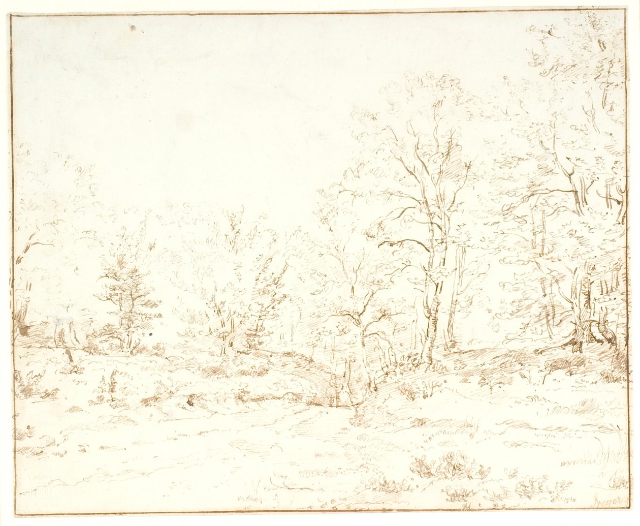 Una Strada nel Bosco da Dankvart Dreyer