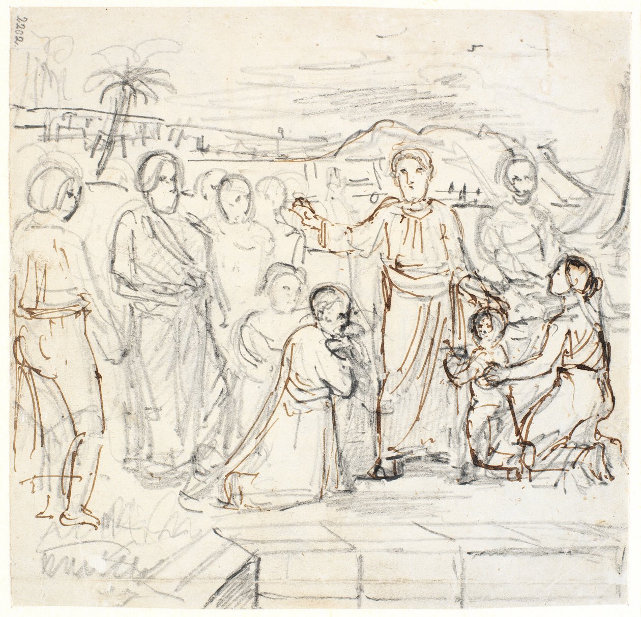 Cristo benedice i bambini da Dankvart Dreyer