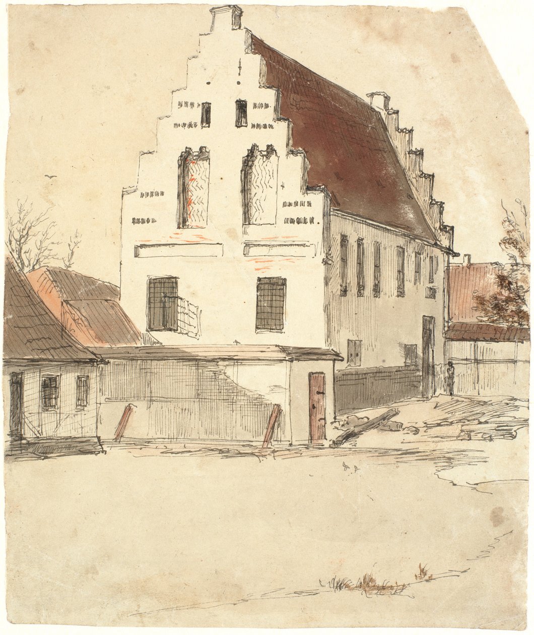 La cappella funeraria presso la Chiesa della Madonna a Odense da Dankvart Dreyer
