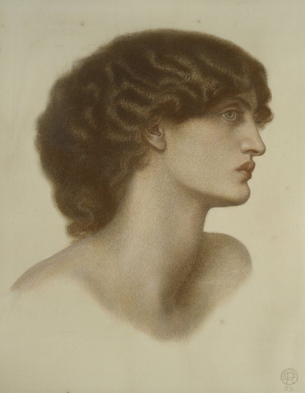 Perlascura, 1871 da Dante Gabriel Charles Rossetti