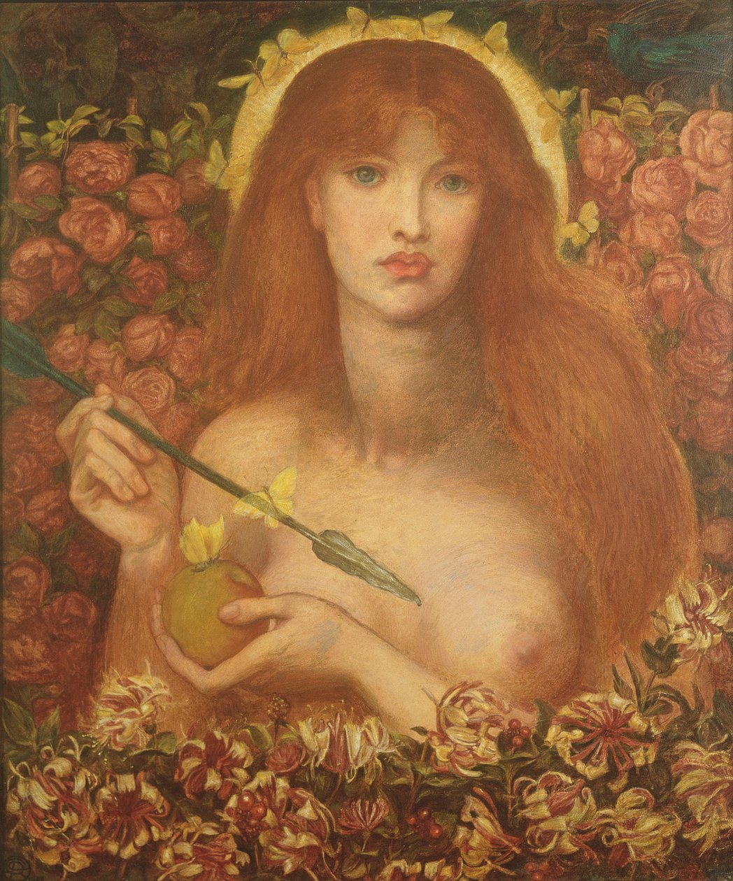 Venere Verticordia, 1868 da Dante Gabriel Charles Rossetti