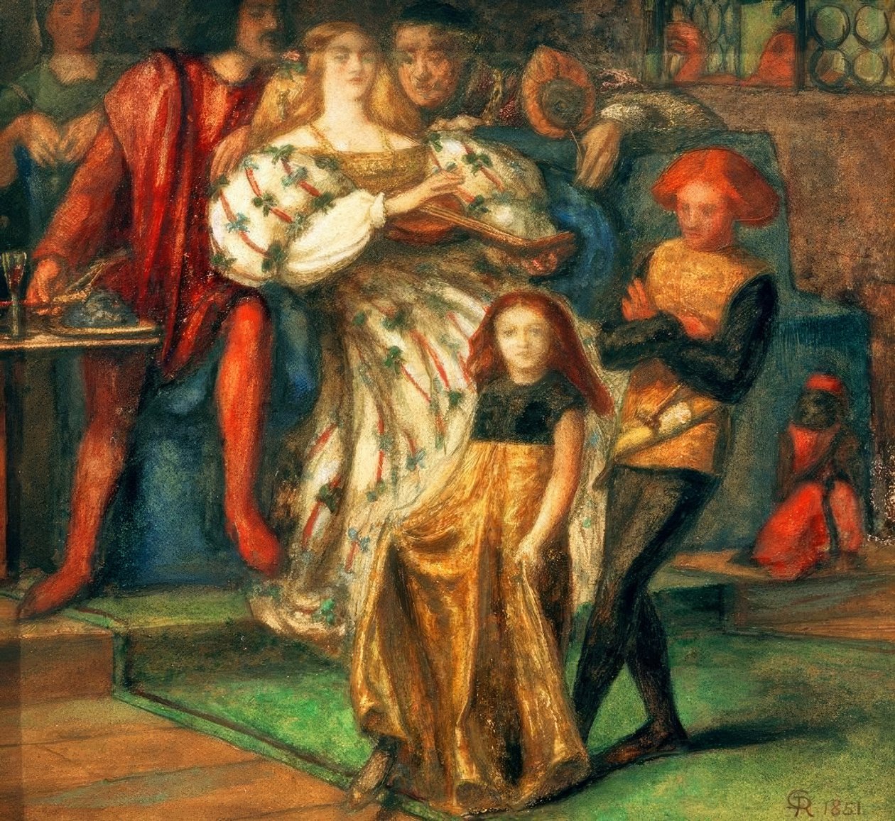 Borgia da Dante Gabriel Charles Rossetti