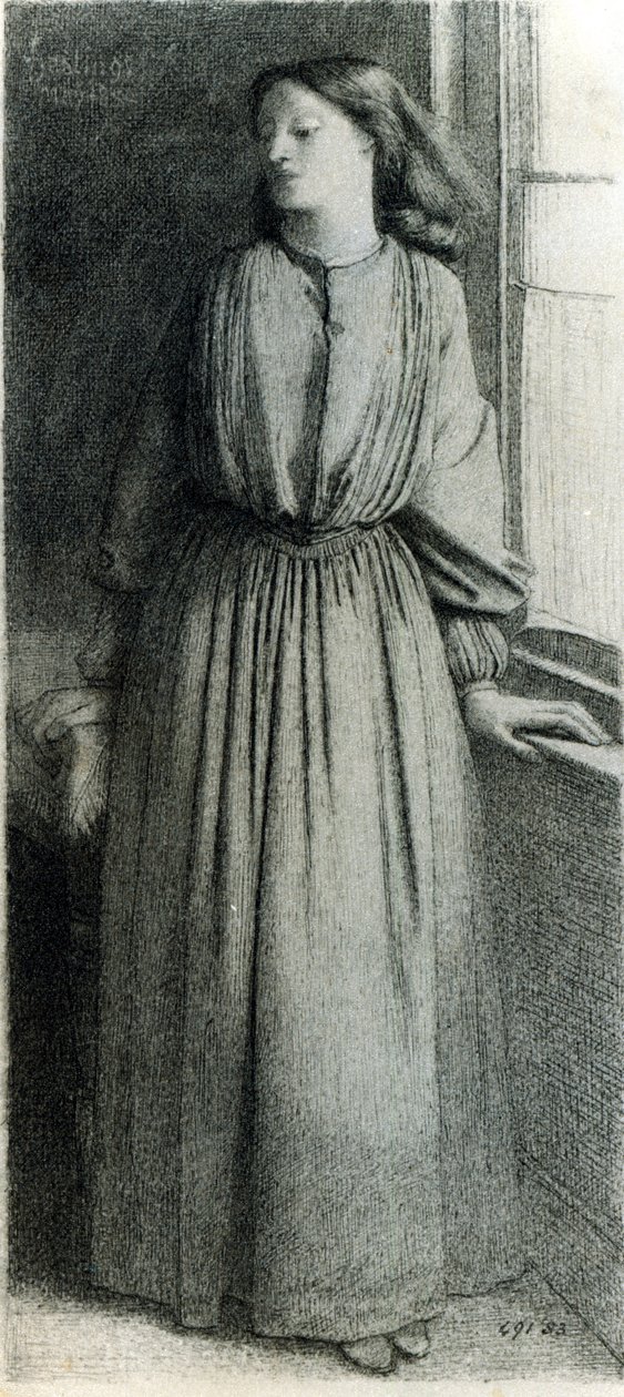 Elizabeth Siddal, maggio 1854 da Dante Gabriel Charles Rossetti