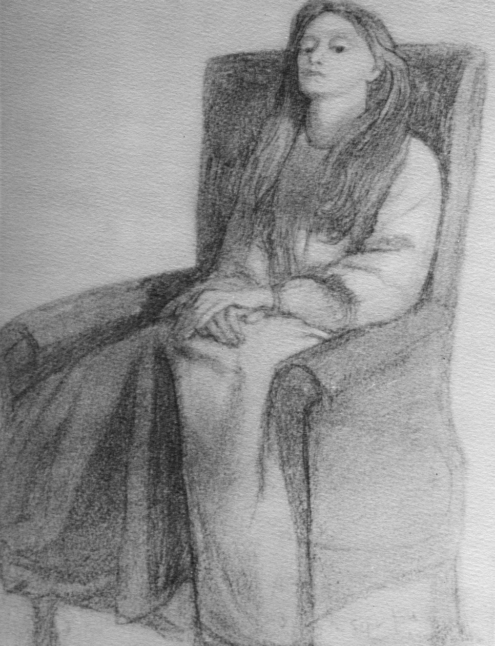 Elizabeth Siddal da Dante Gabriel Charles Rossetti