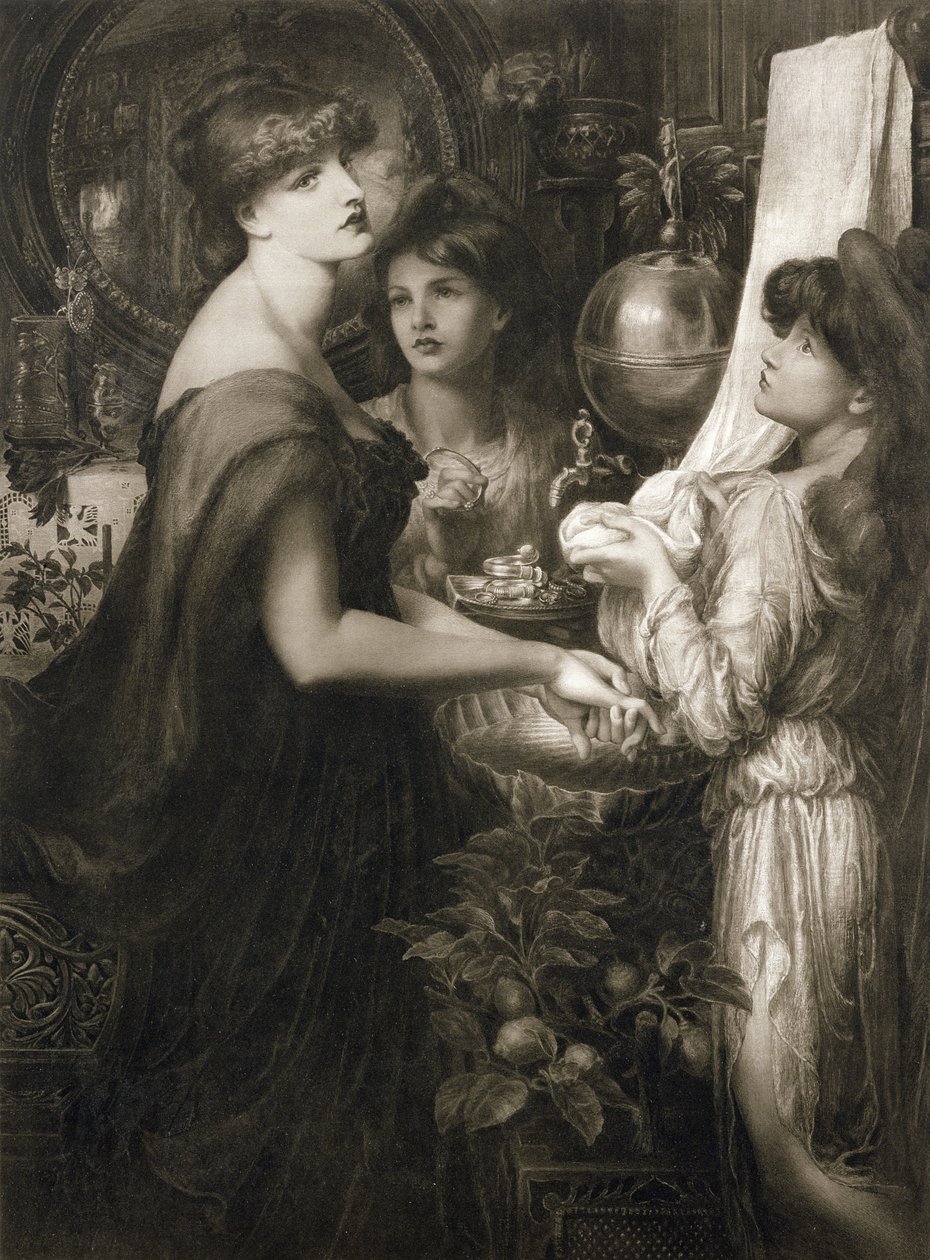 La Bella Mano, 1905 da Dante Gabriel Charles Rossetti