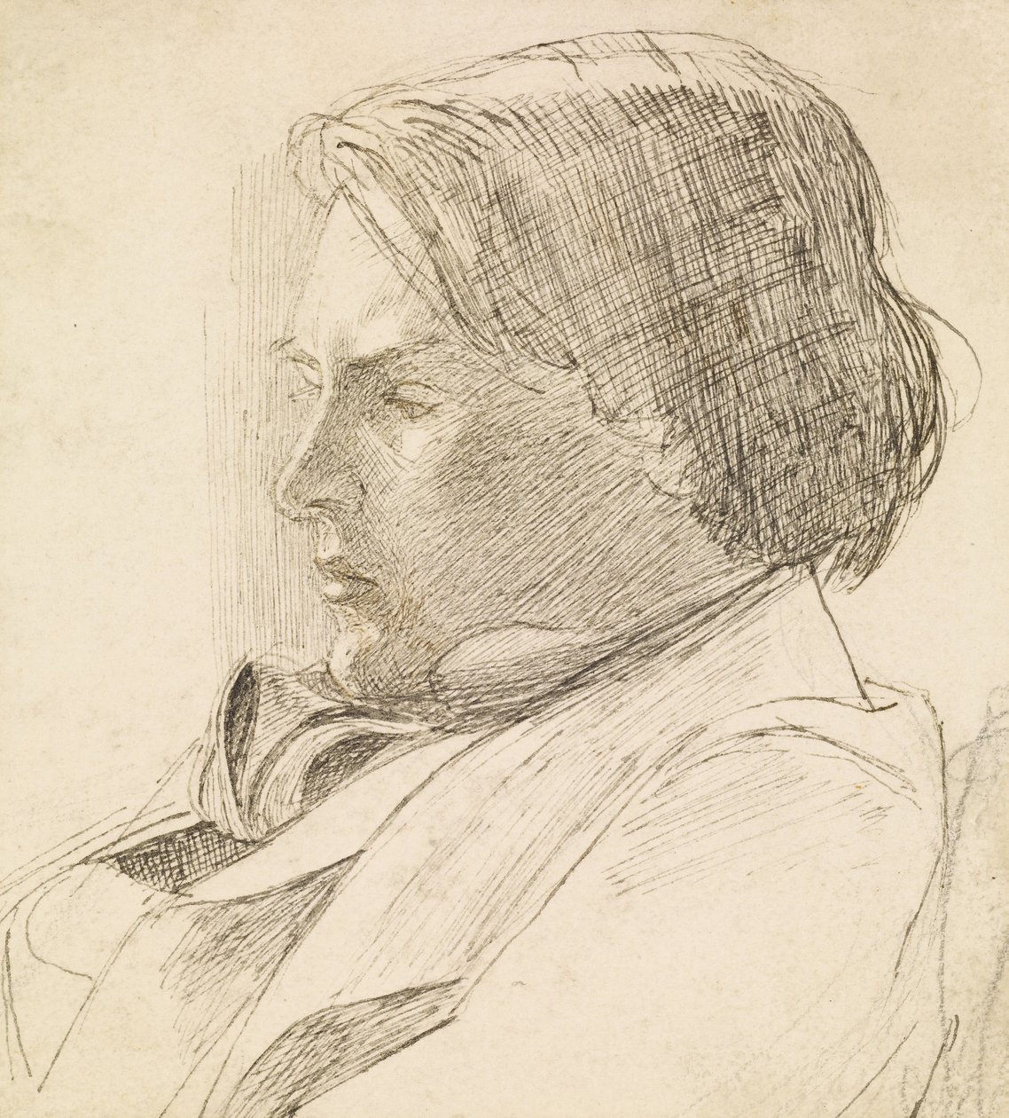 Ritratto di un giovane uomo da Dante Gabriel Charles Rossetti