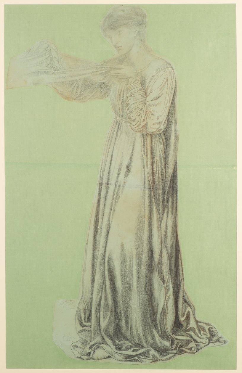 Studio per il sogno di Dante da Dante Gabriel Charles Rossetti