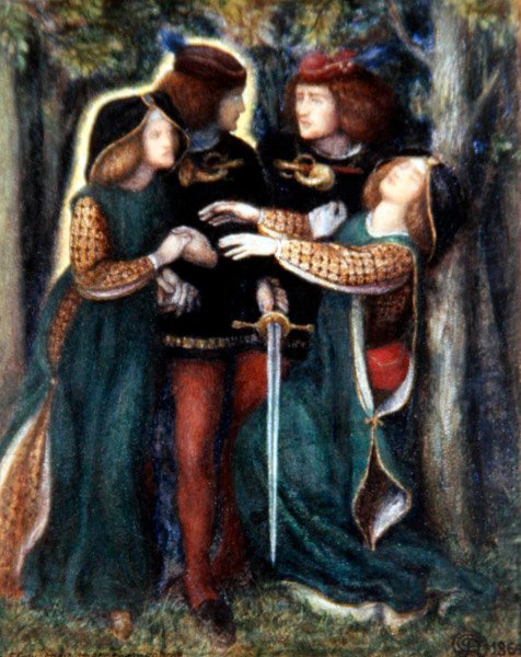 Come si sono incontrati da Dante Gabriel Charles Rossetti