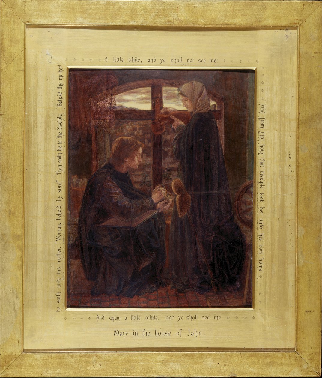Maria nella casa di San Giovanni da Dante Gabriel Charles Rossetti