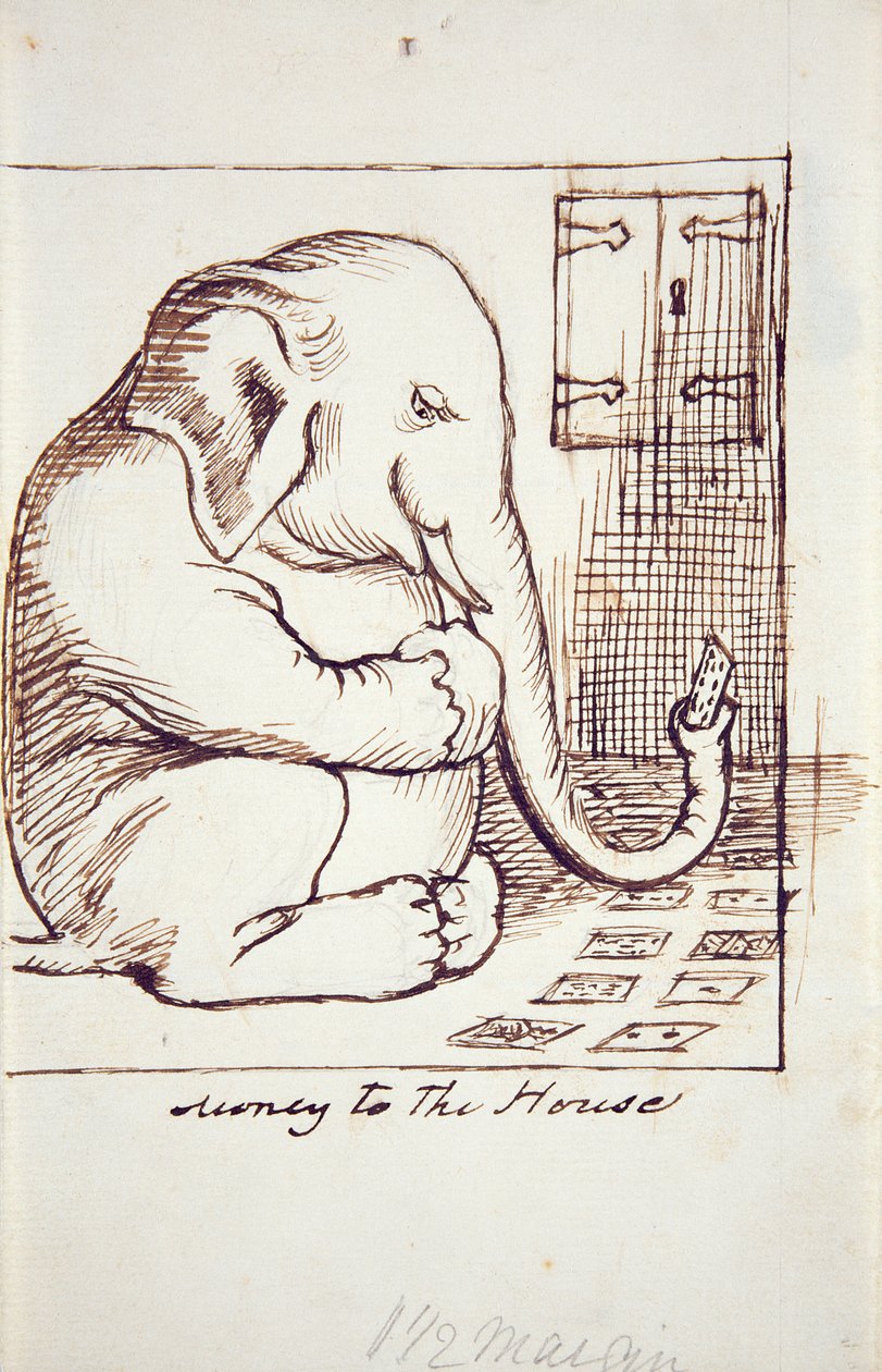 Denaro alla casa da Dante Gabriel Charles Rossetti