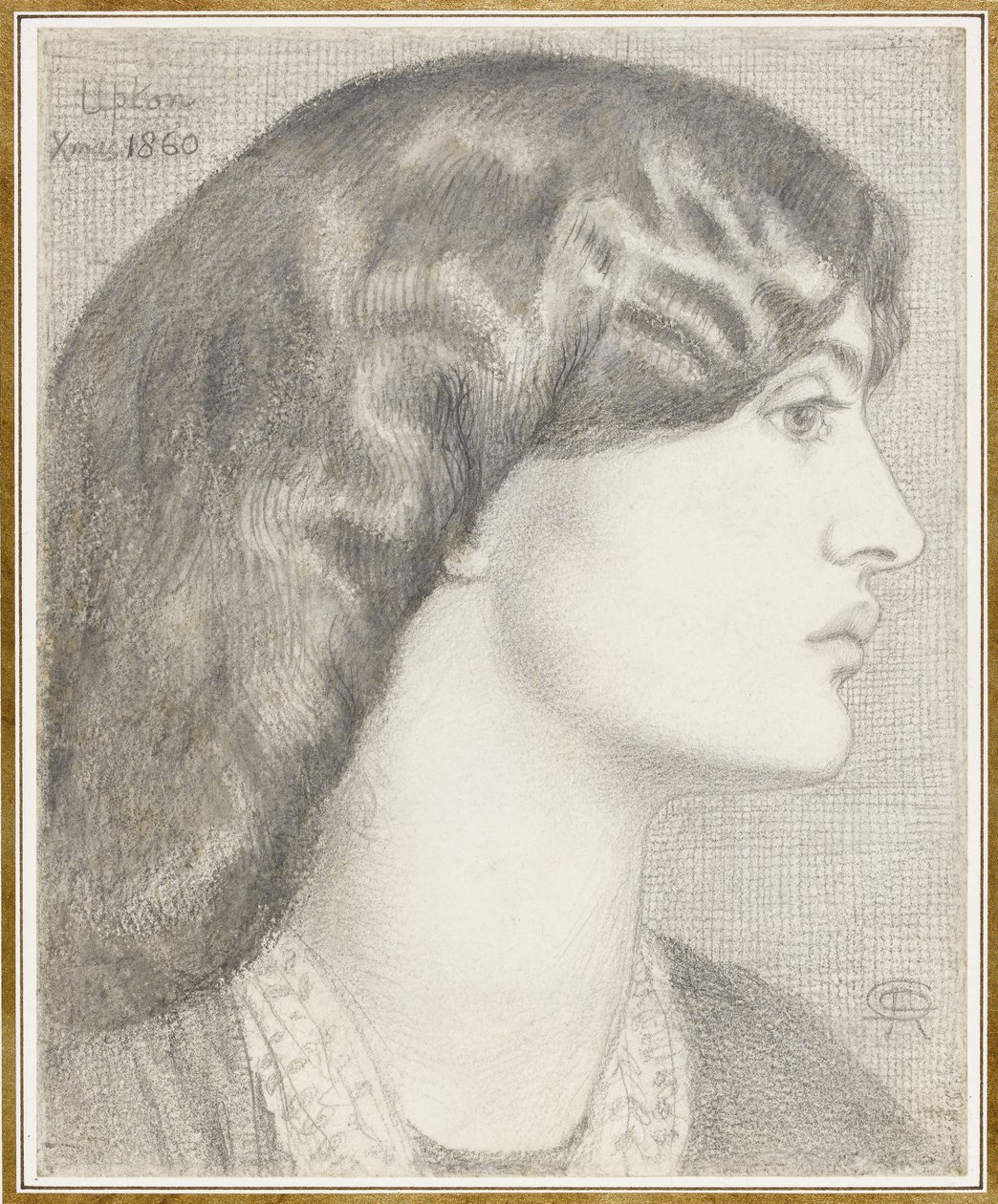 Signora William Morris, 1860 da Dante Gabriel Charles Rossetti