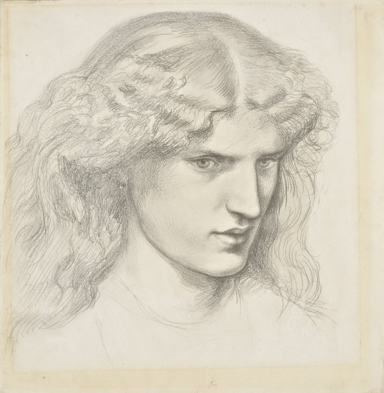 Ritratto di Annie Miller da Dante Gabriel Charles Rossetti