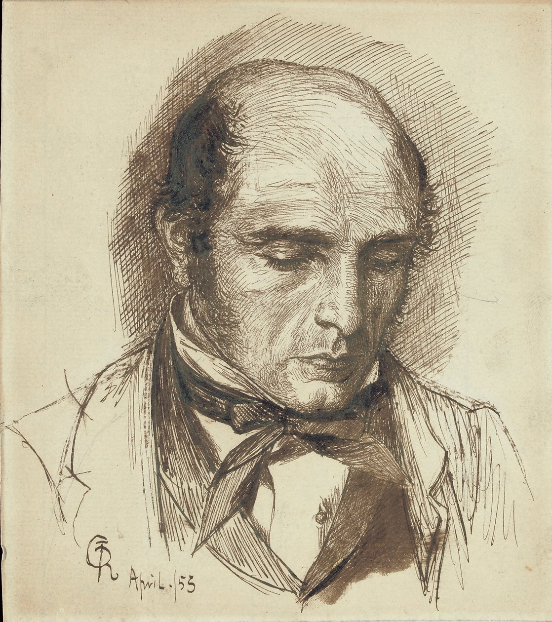 Ritratto di Henry Polidori, 1953 da Dante Gabriel Charles Rossetti