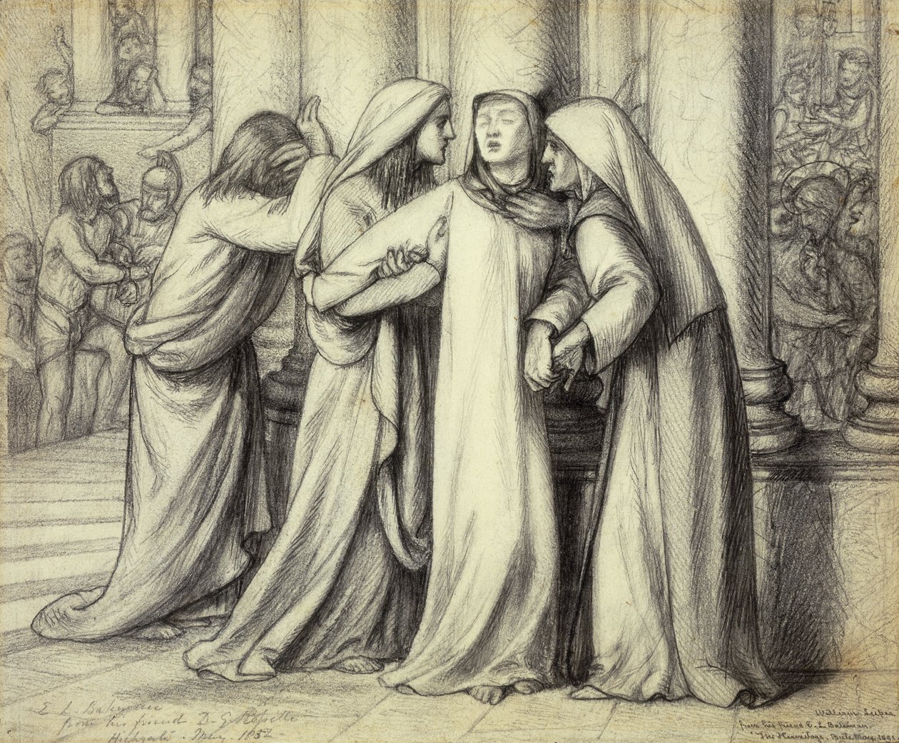 La Vergine Maria Consolata, 1891 da Dante Gabriel Charles Rossetti