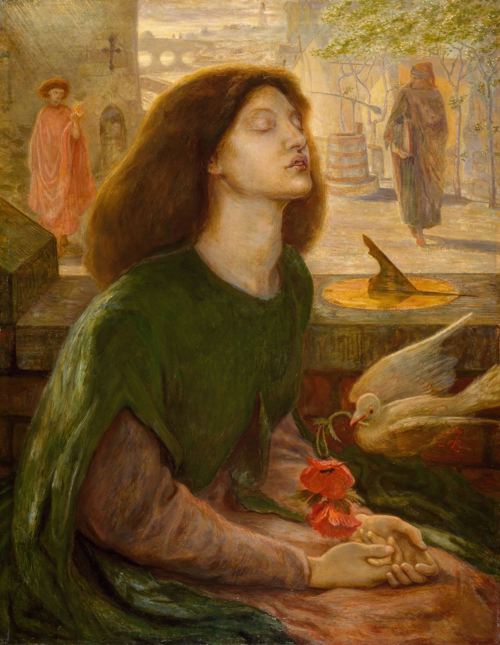 Beata Beatrix, 1877 da Dante Gabriel Rossetti