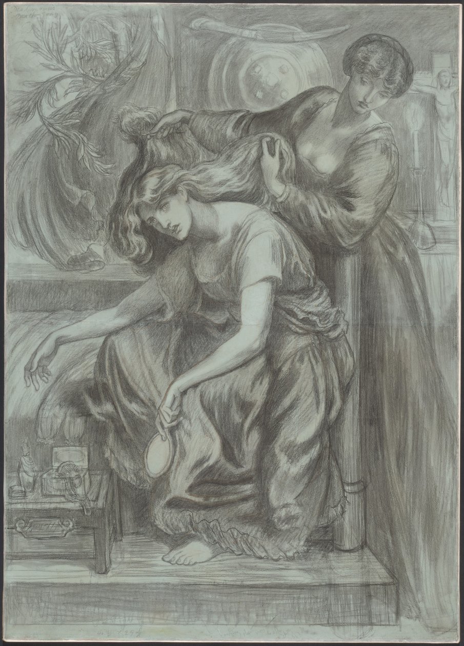 La canzone della morte di Desdemona da Dante Gabriel Rossetti